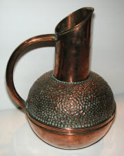 copper water jug